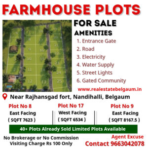 Farm House Plot For Sale Near Rajhansgad Yellur, Belgaum