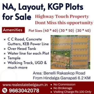 NA, Layout, KJP Plots For Sale Benakanahalli, Rakaskop Road